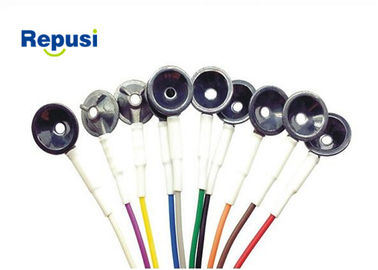 버릴 수 있는 뇌파도 배상전극 REPD-1.5PC는 10이지 색으로 아퐁치들을 도금처리했습니다