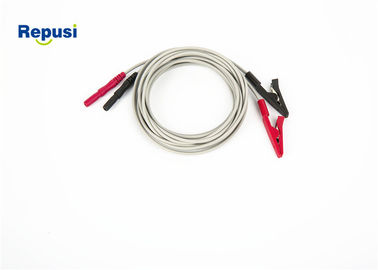 REPUSI 세트 당 재사용할 수 있는 EKG/ECG 악어입 클립 150m 길이 3pcs