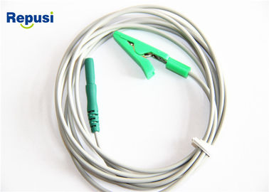 REPUSI 세트 당 재사용할 수 있는 EKG/ECG 악어입 클립 150m 길이 3pcs