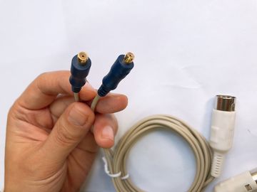 동심 재사용할 수 있는 전극 케이블/EMG는 케이블을 보호했습니다