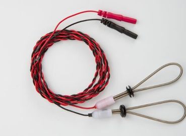 EMG 시험 고리 전극을 위한 재사용할 수 있는 루프 전극