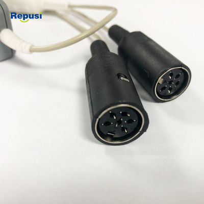스위치 변환 케이블과 6 막대기 DIN EMG 쉴드된 케이블